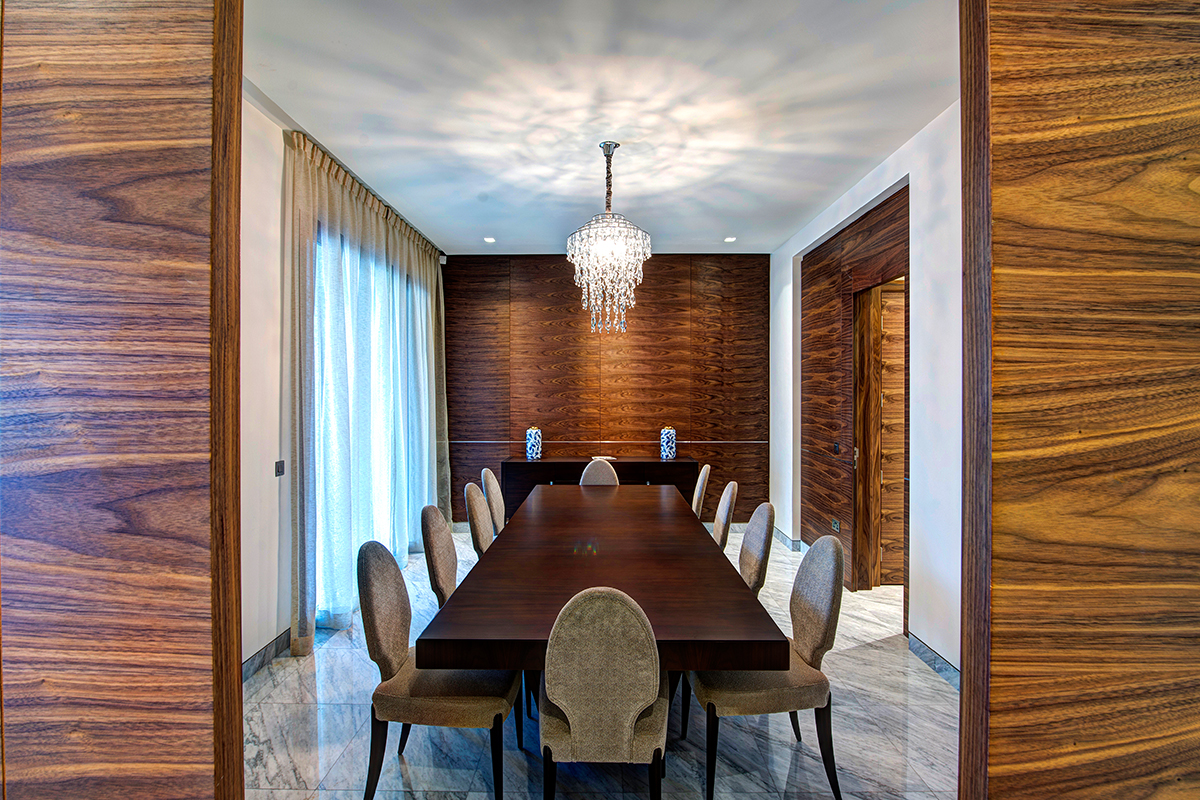 Spacious villa interiors with premium craftsmanship in Hidd Al Saadiyat